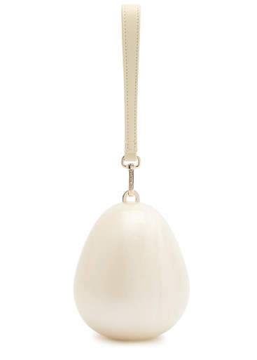 SIMONE ROCHA Micro Egg faux-pearl embellished cross-body bag