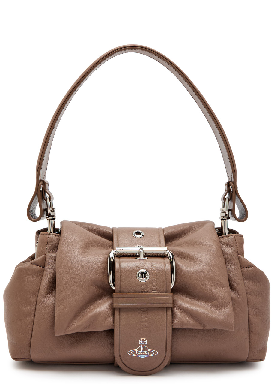 Vivienne Westwood Hazel Leather Shoulder bag - Grey - One Size