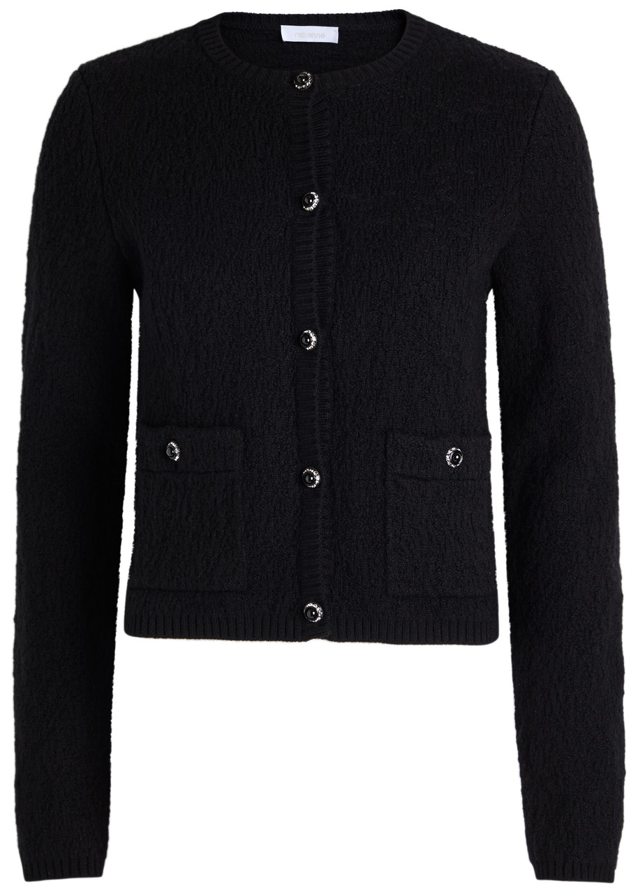 Rabanne Wool and Cashmere-blend Cardigan