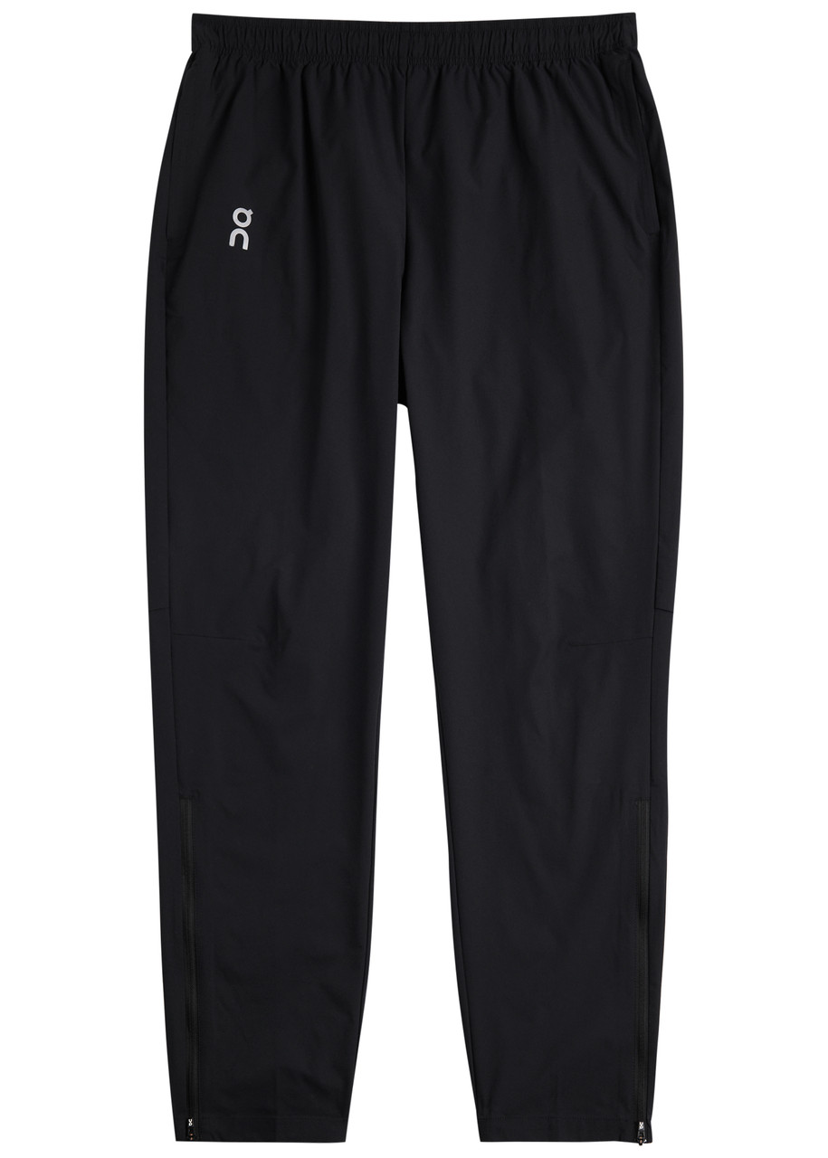 On Core Logo Shell Trousers In Black