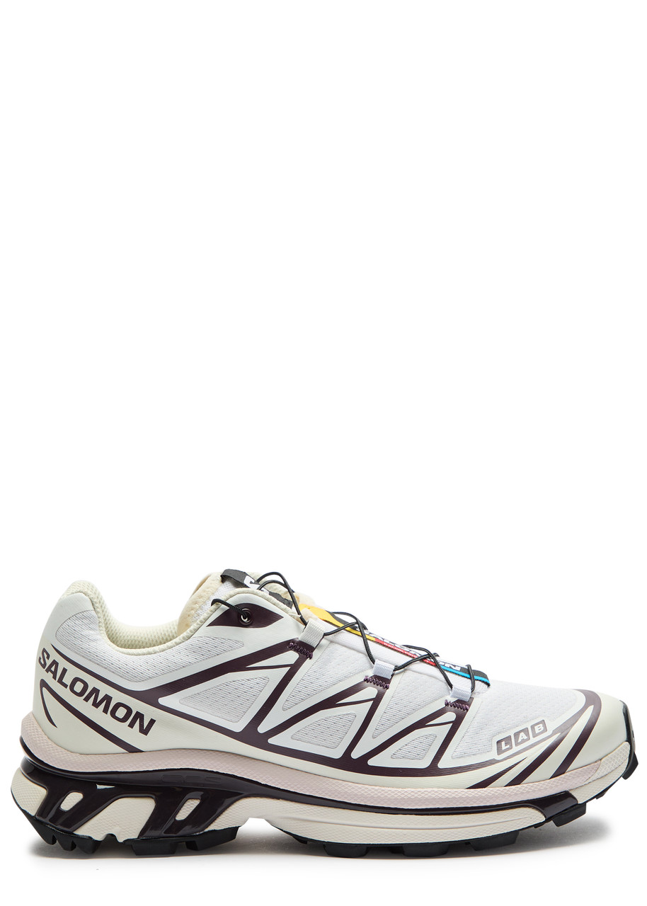 Salomon XT-6 Panelled Mesh Sneakers - White And Pink - 3.5 (IT36.5 / UK3.5)