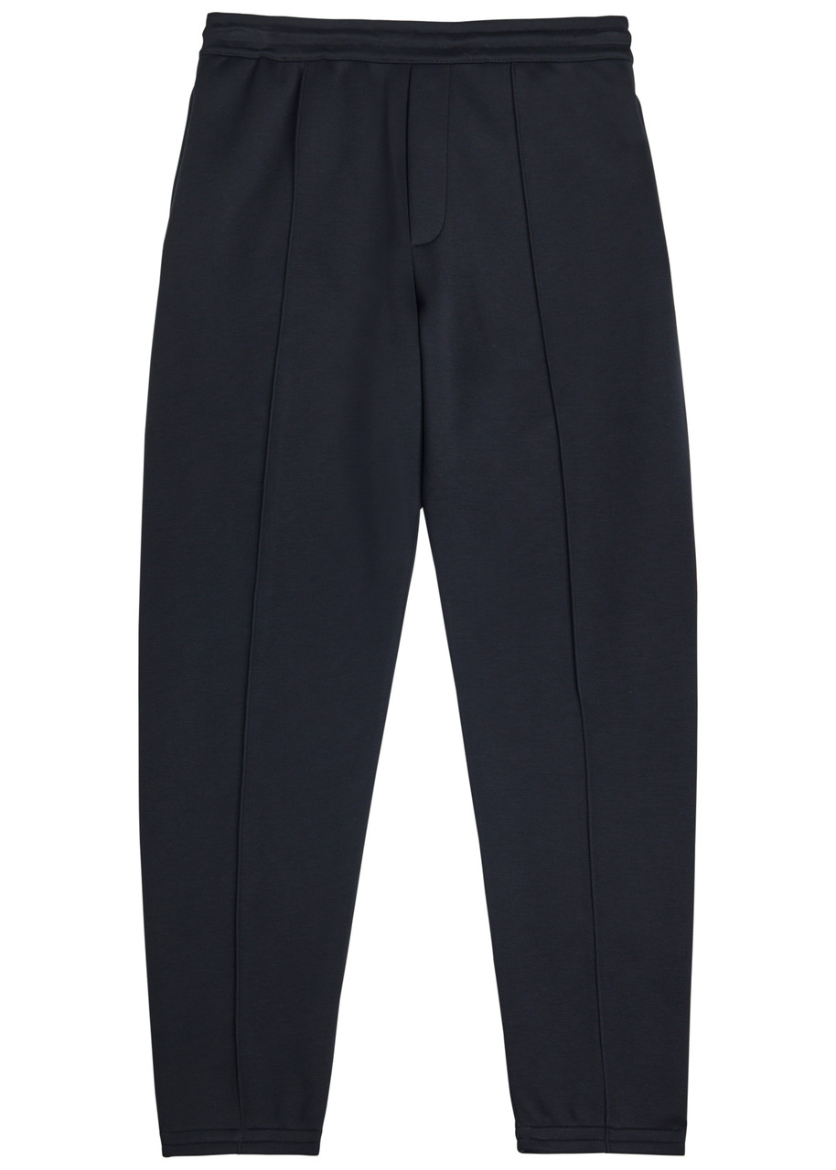 Emporio Armani Jersey Sweatpants In Blue
