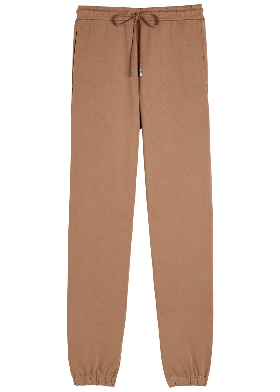 Mm Levico Cotton-blend Sweatpants In Brown