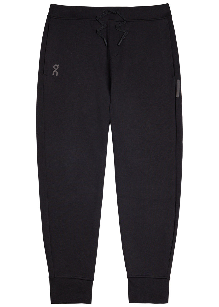 ON Focus Tech Cotton-blend Sweatpants – Black – S