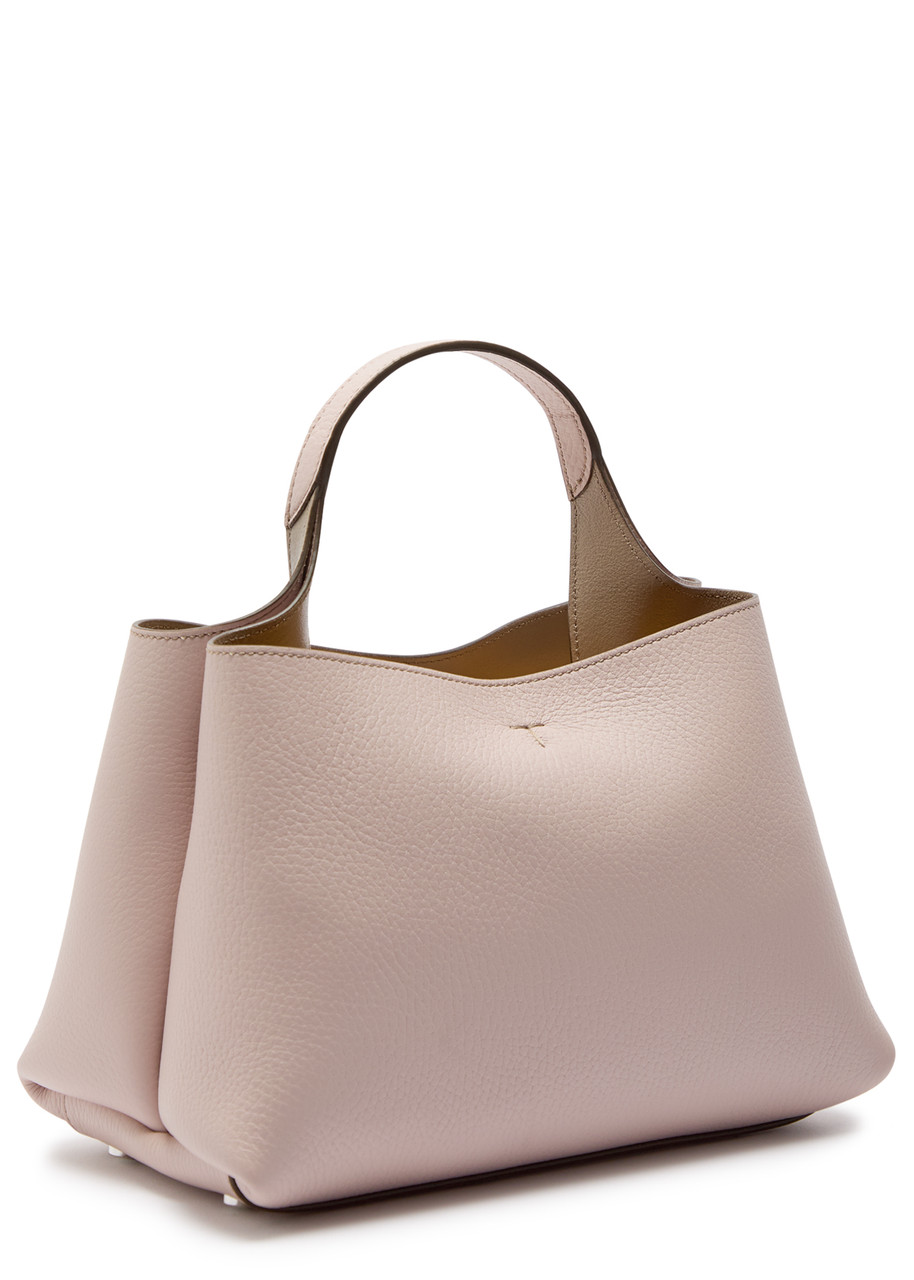 Tod's Tods Florida Mini Leather Tote Bag In Pink