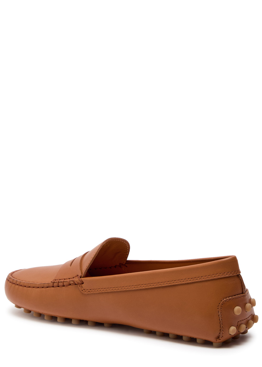 Tod's Tods Gommino Leather Loafers In Brown