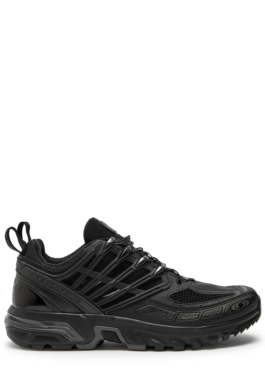 Salomon Acs Pro Advanced Low-top Sneakers In Black