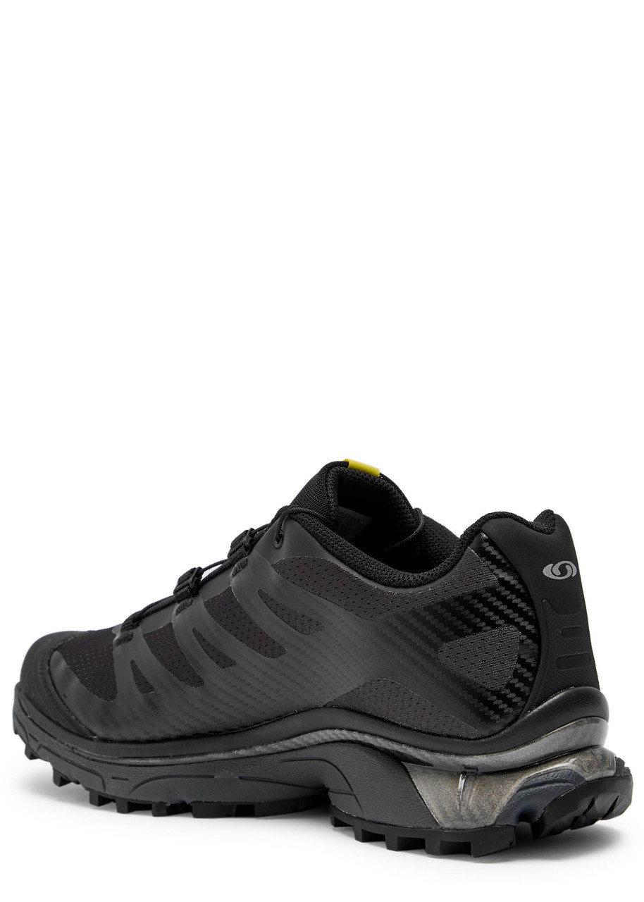 Salomon Breathable Mesh Xt4og Sneakers With Cushioned Eva Sole In Black