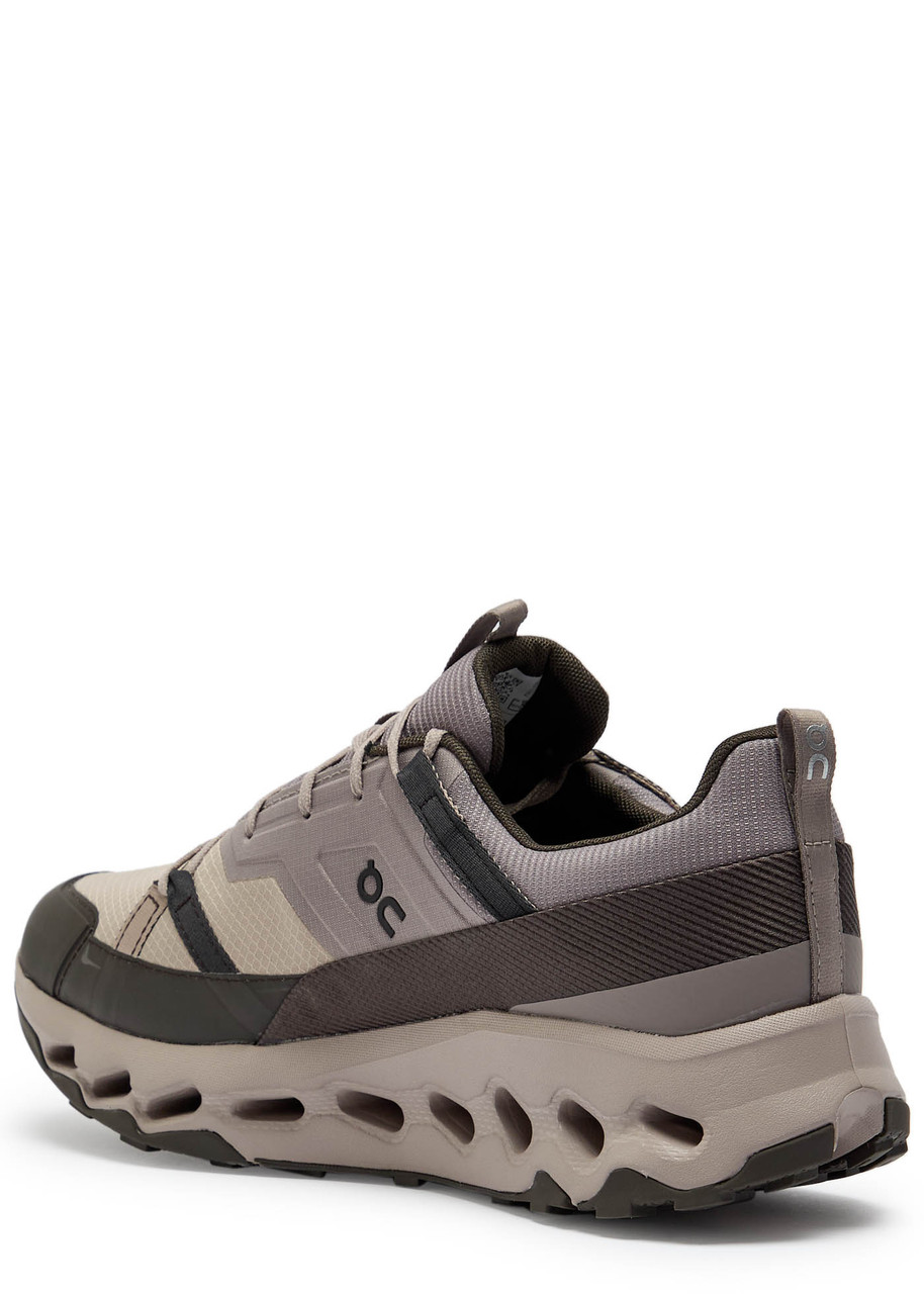 On Cloudhoriz Wp Panelled Mesh Sneakers In Brown
