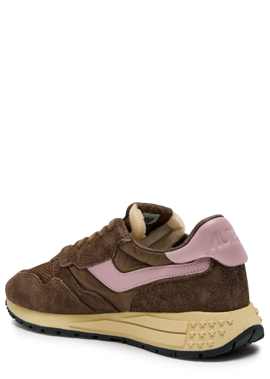 Autry Multicolor Fabric And Suede Reelwind Sneakers In Multi