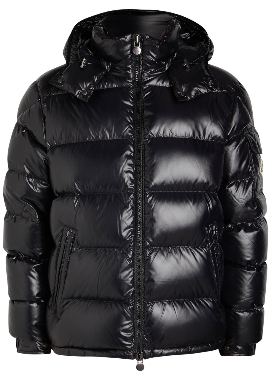 Moncler Maya Padded Shell Jacket In Black