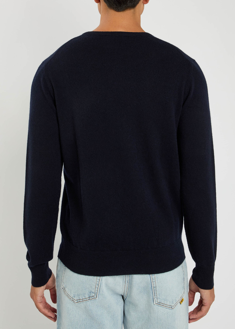  Allude Cashmere Sweatshirt - Navy - S 