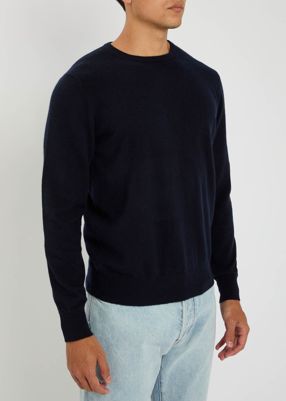  Allude Cashmere Sweatshirt - Navy - S 