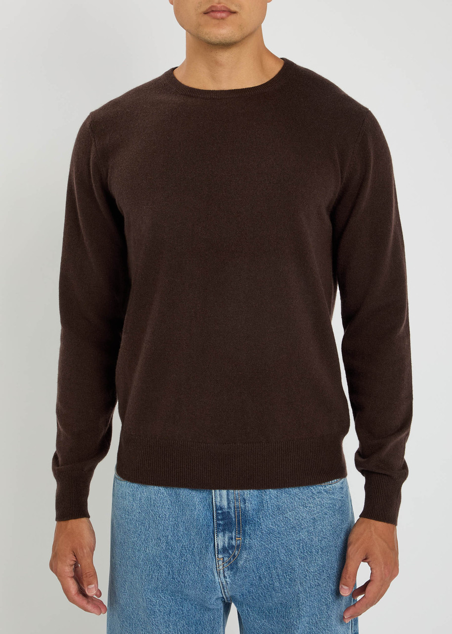  Allude Cashmere Sweatshirt - Brown - Xl 