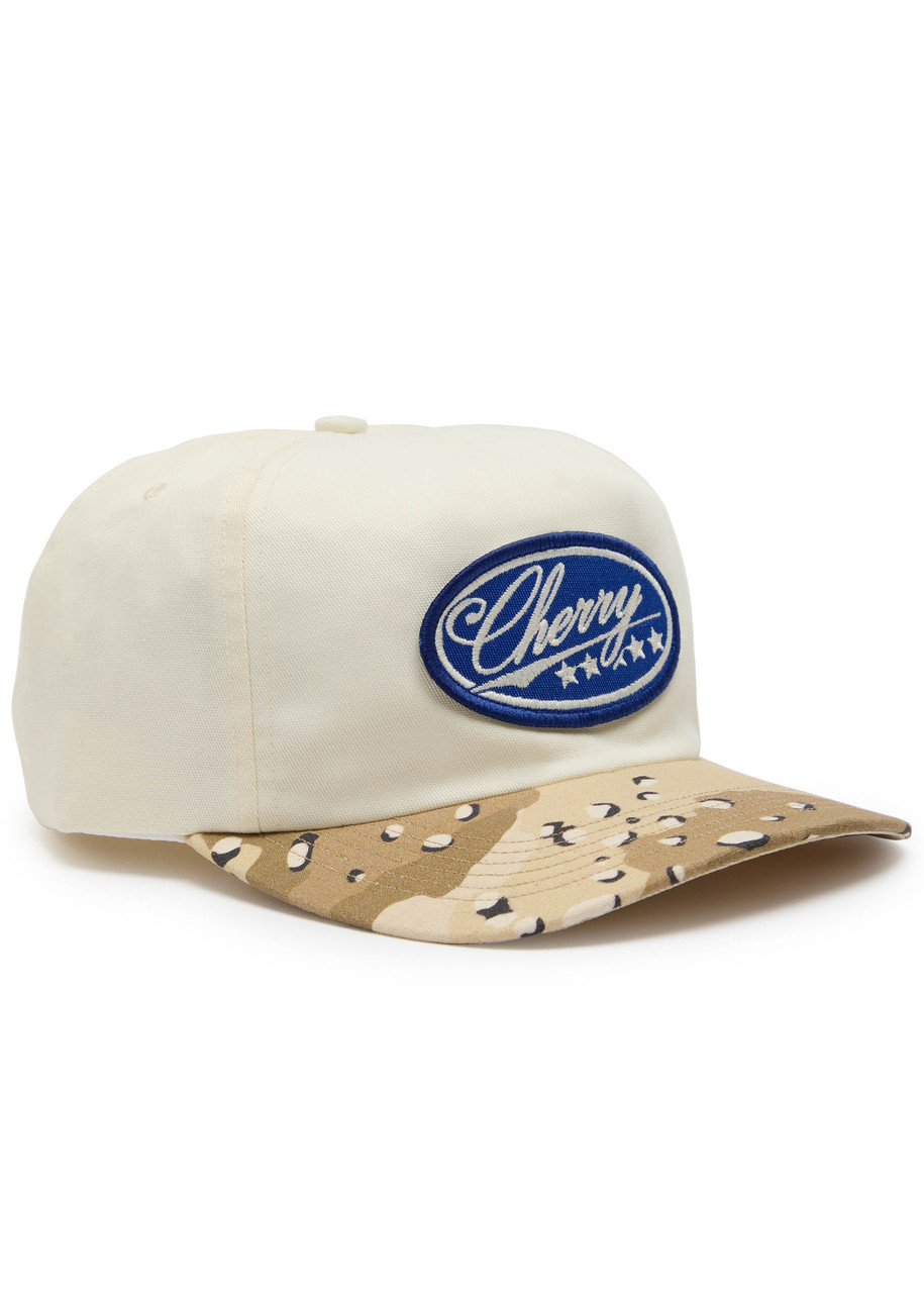 Cherry Los Angeles Five Star 5 Panel Hat - White - One Size