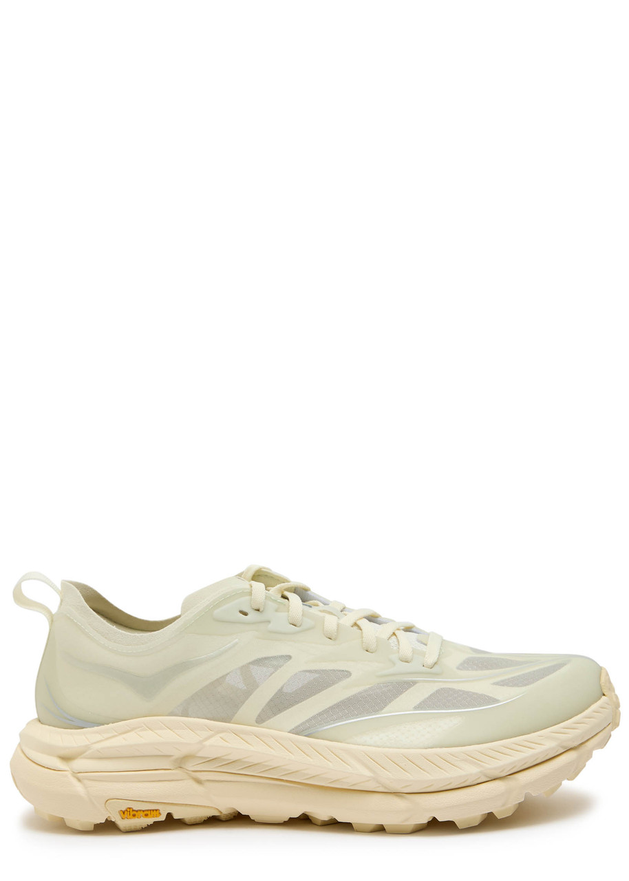 Hoka Mafate Speed 4 Lite Ripstop And Rubber Sneakers In White