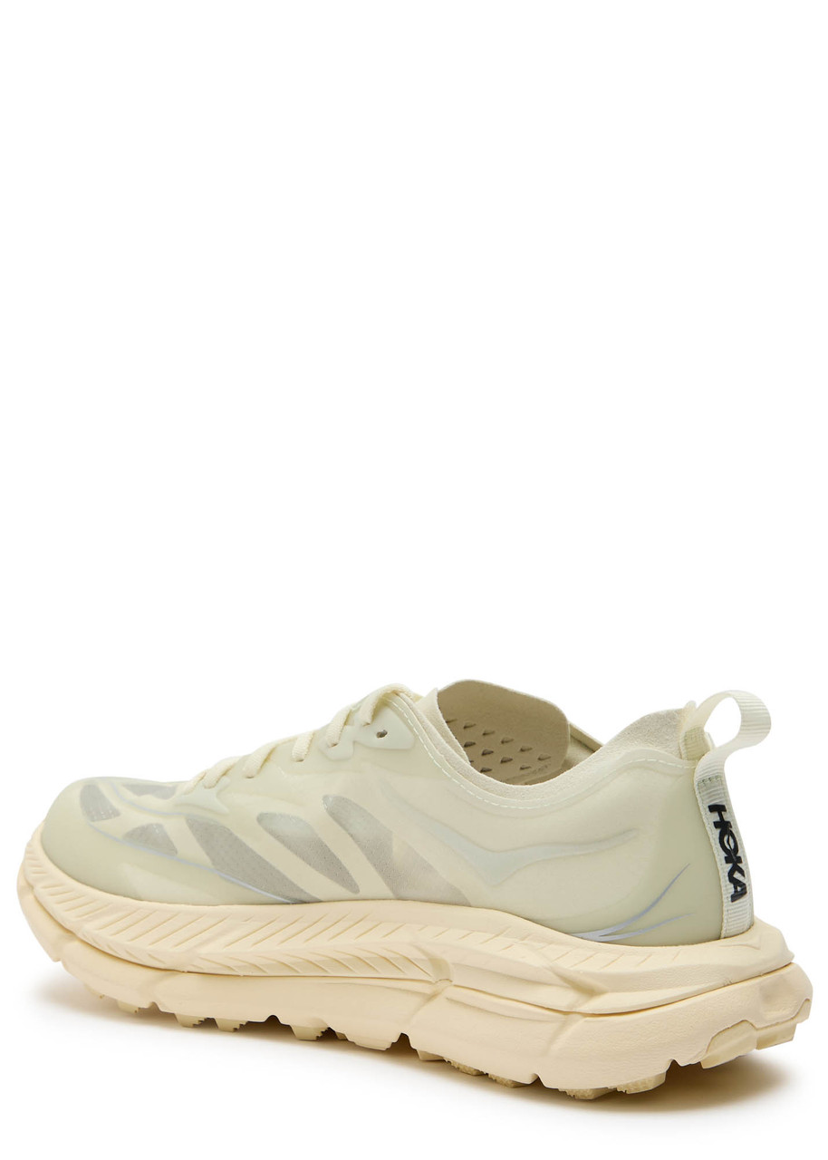 Hoka Mafate Speed 4 Lite Ripstop And Rubber Sneakers In White