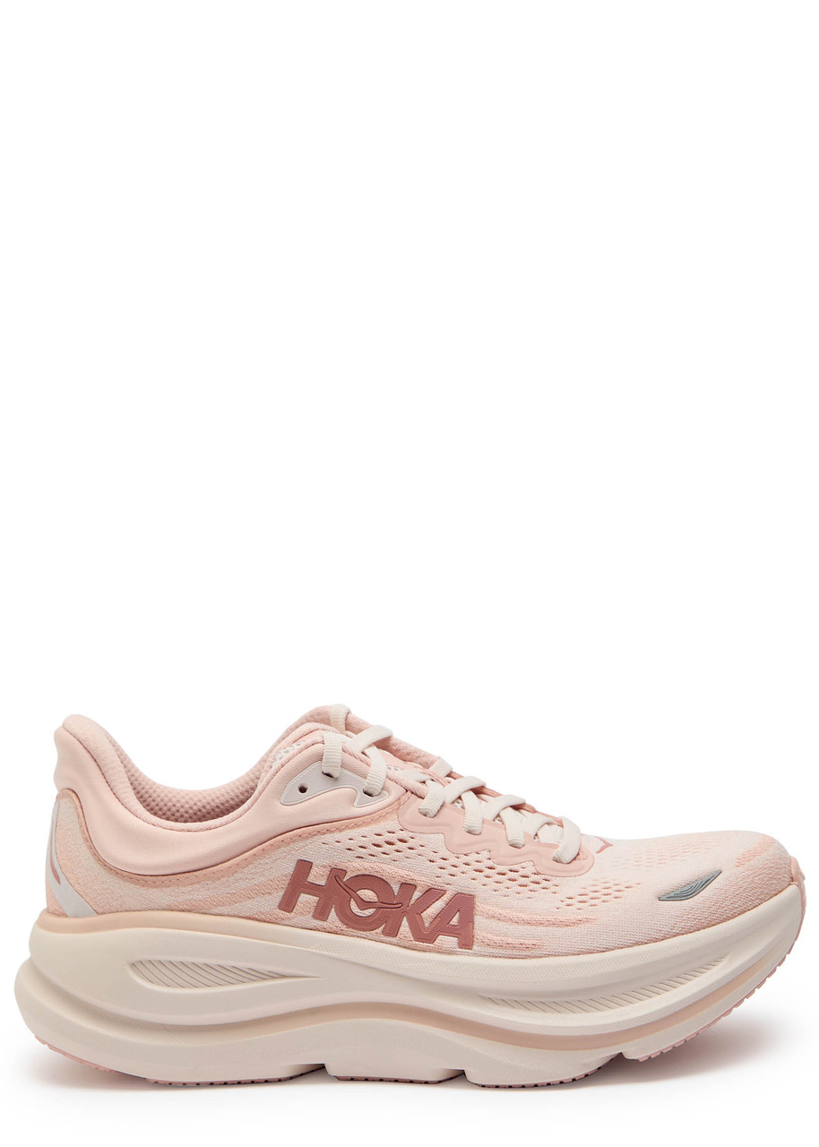 Hoka One One Bondi 9 Lowtop Sneakers In Pink