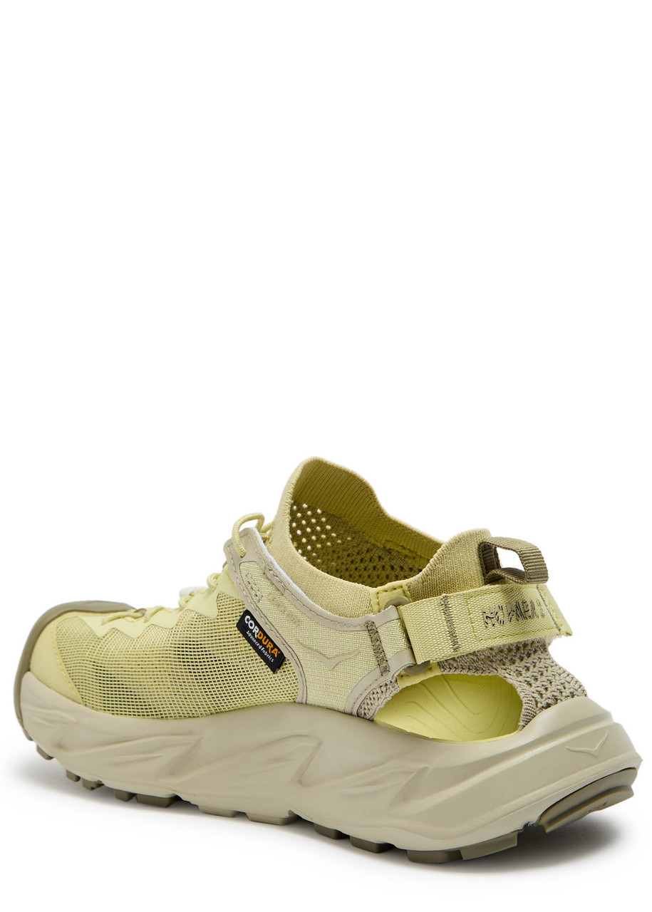 Hoka Hopara 2 Panelled Mesh Sneakers In Green