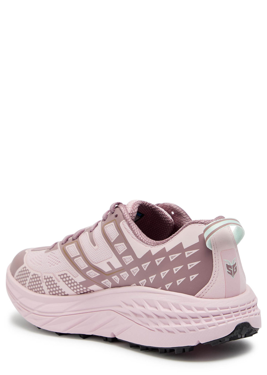 Hoka Speedgoat 2 Panelled Mesh Sneakers In Purple