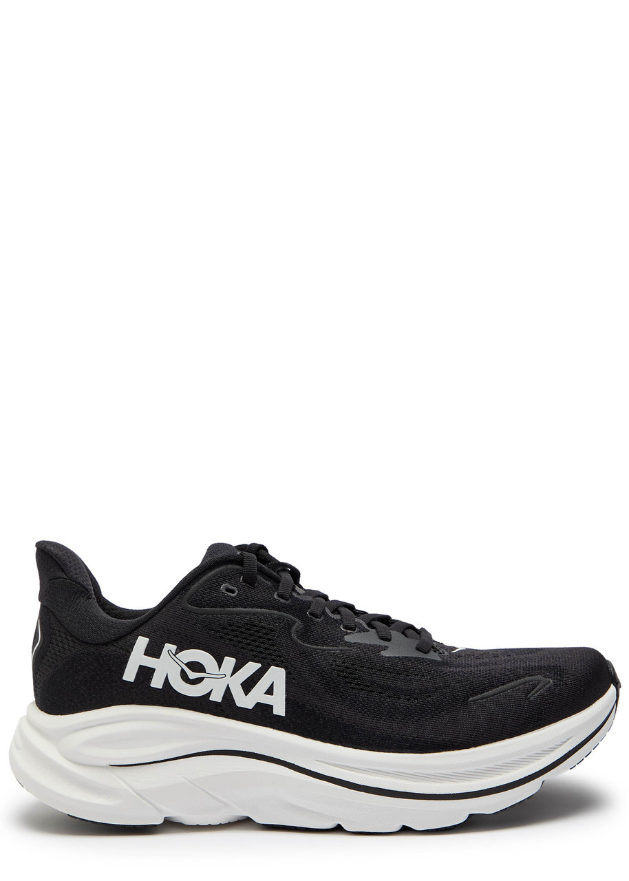 Hoka Clifton 10 Mesh Sneakers - Black - 12 (IT46 / UK12)