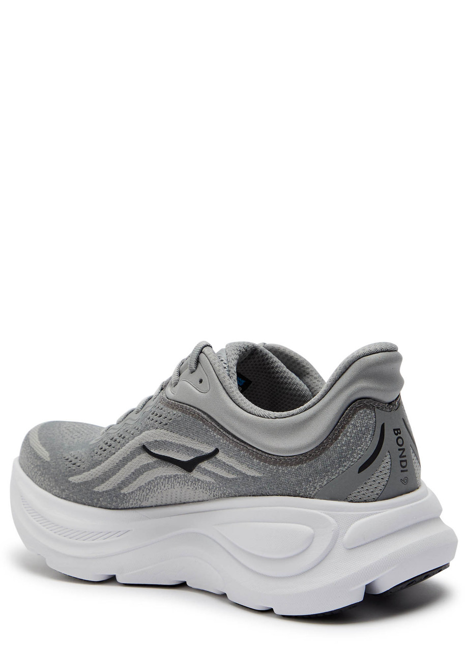 Hoka Bondi 8 Running Shoe In Gray