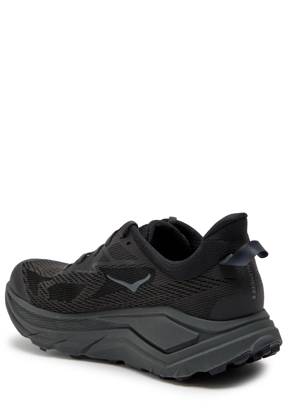 Hoka Challenger 8 Mesh Sneakers In Black