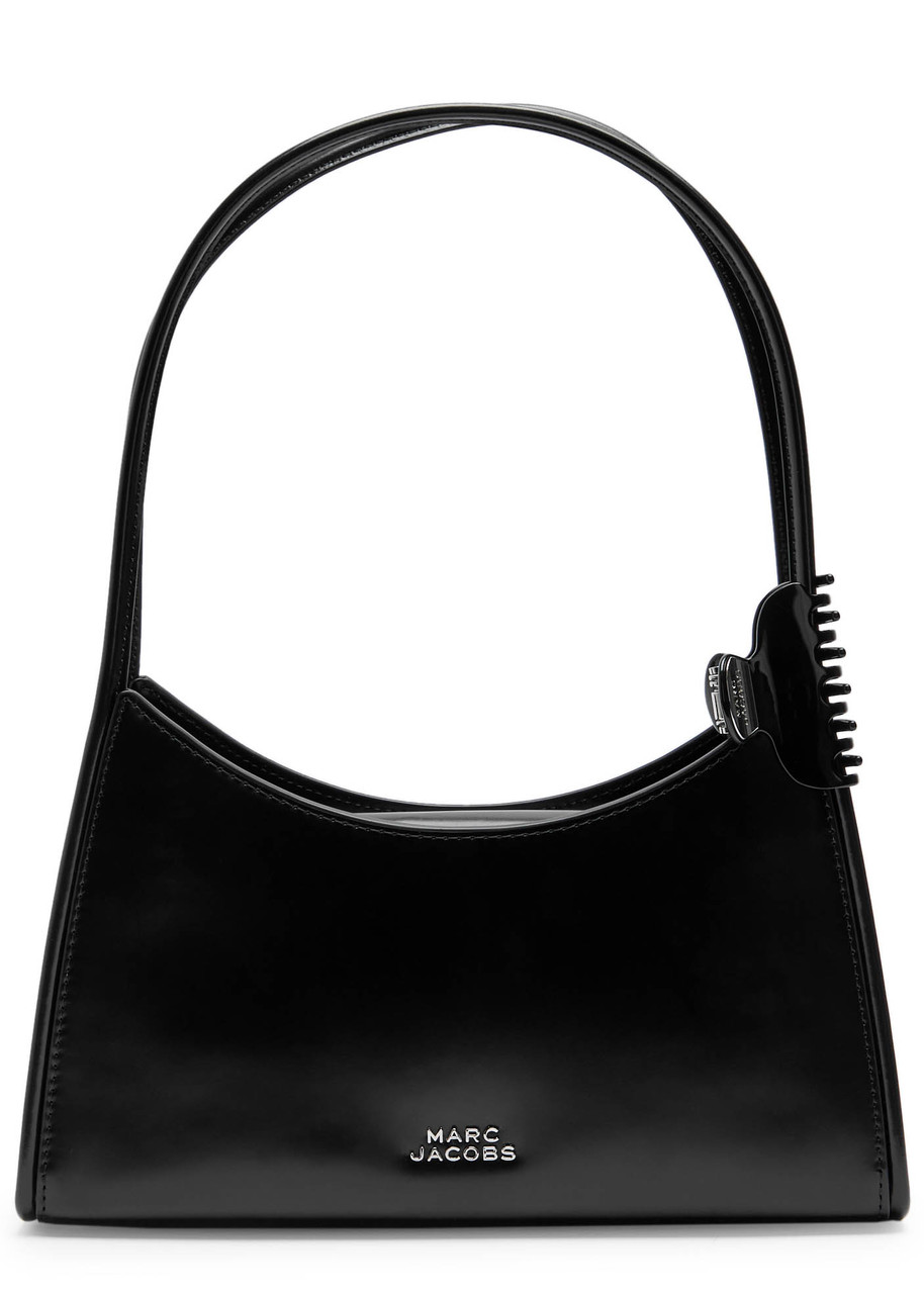 Marc Jacobs The Claw Clip Bag In Brushed Leather In Black