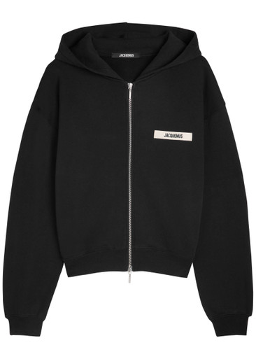 JACQUEMUS Le Hoodie Zip Gros hooded cotton sweatshirt | Harvey Nichols