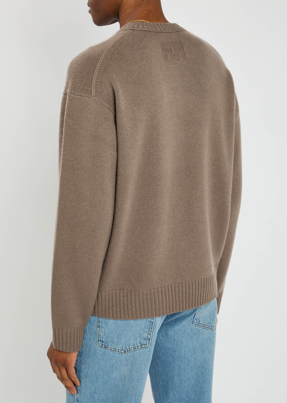  Frame Cashmere Jumper - Light Brown - Xl 