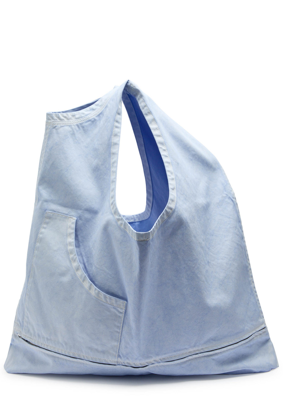 Issey Miyake Sculptural Canvas Tote bag - Light Blue - One Size