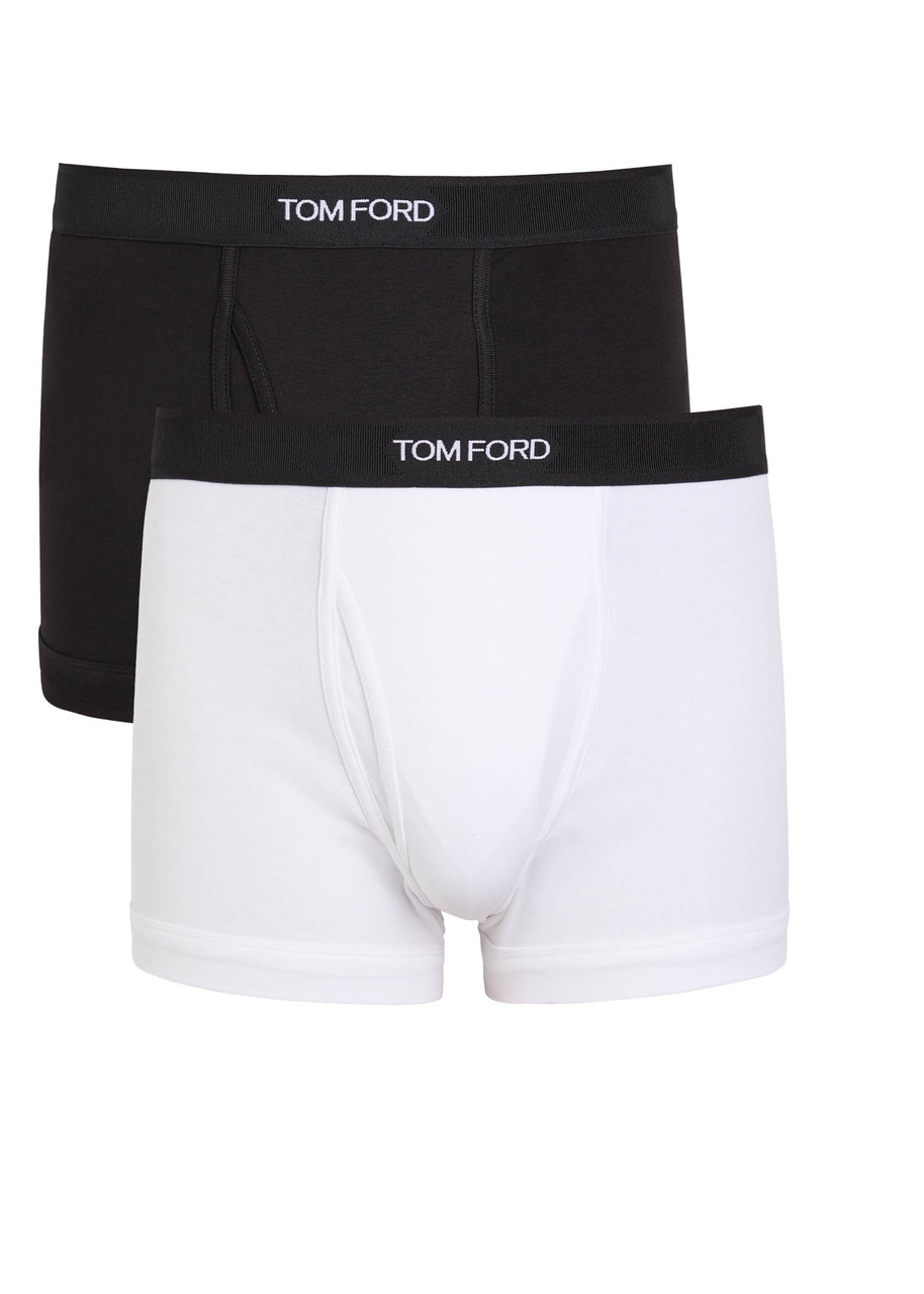 Tom Ford Two-pack Stretch-cotton Jersey Boxer Briefs In Multi