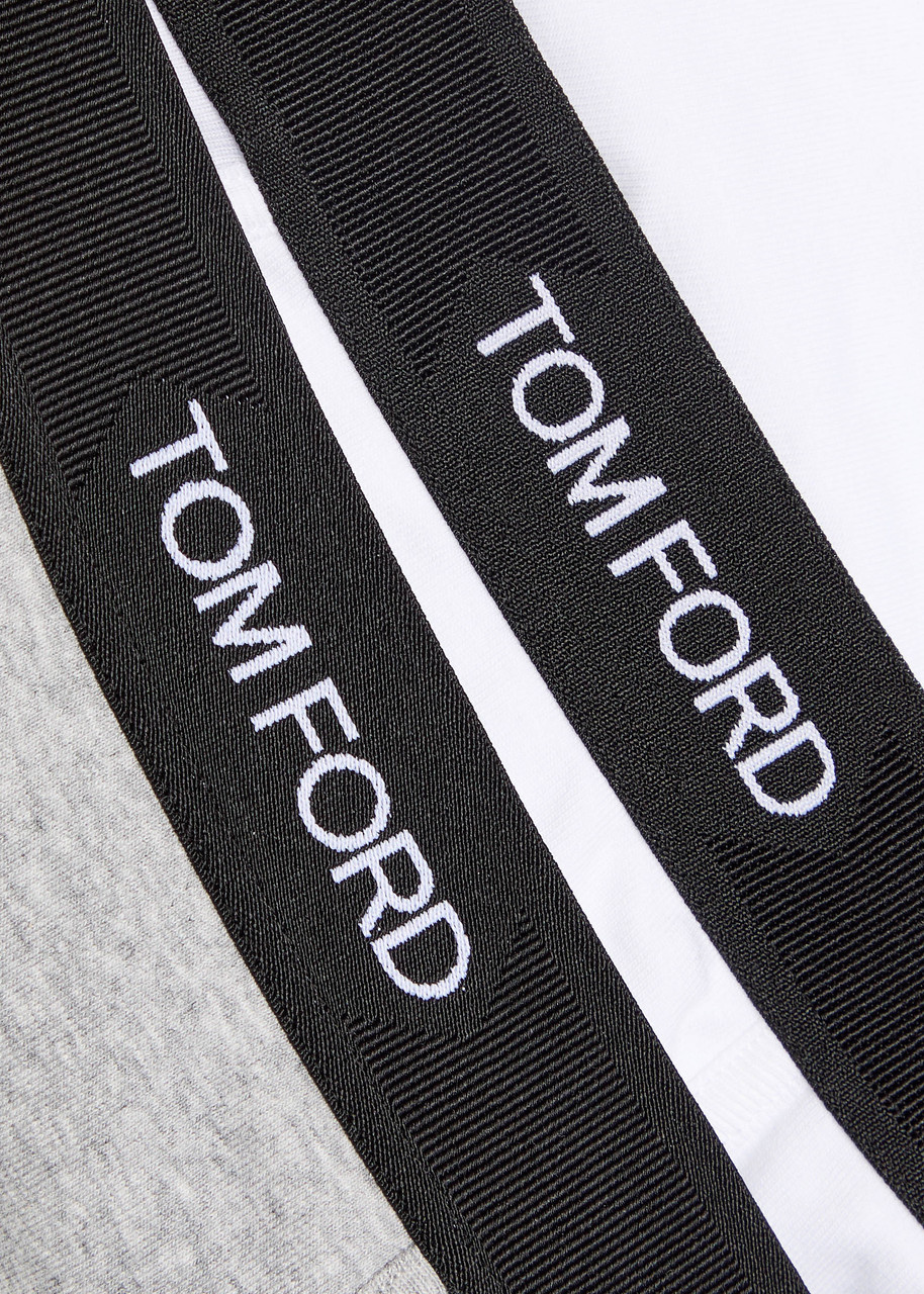 Tom Ford Stretch-cotton Boxer Briefs In Multi