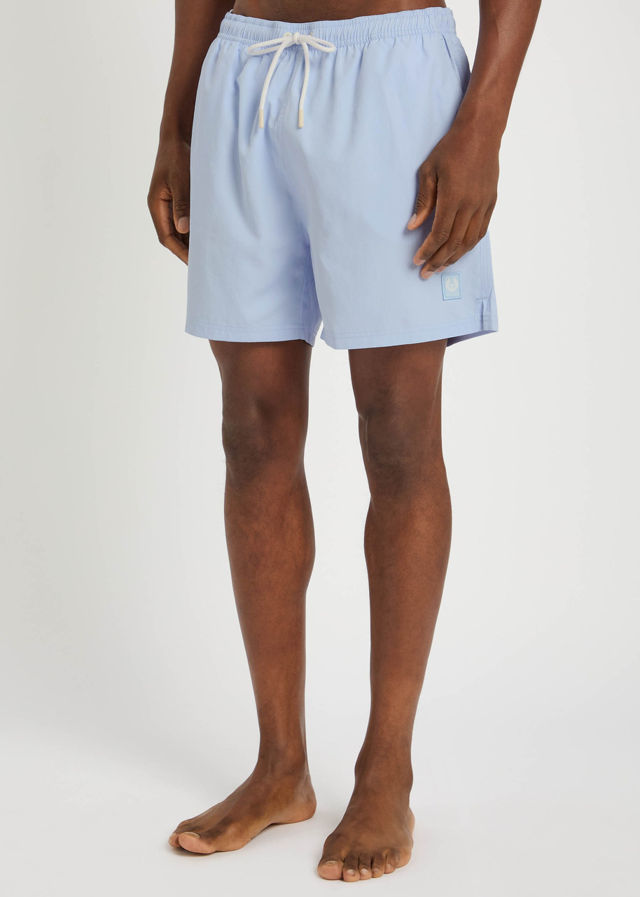  Belstaff Logo Shell Swim Shorts - Light Blue - S 