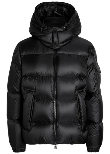 定価22万 Moncler Clain Jacket 収納袋付き MONCLER Couyere quilted hooded shell jacket | Harvey Nichols