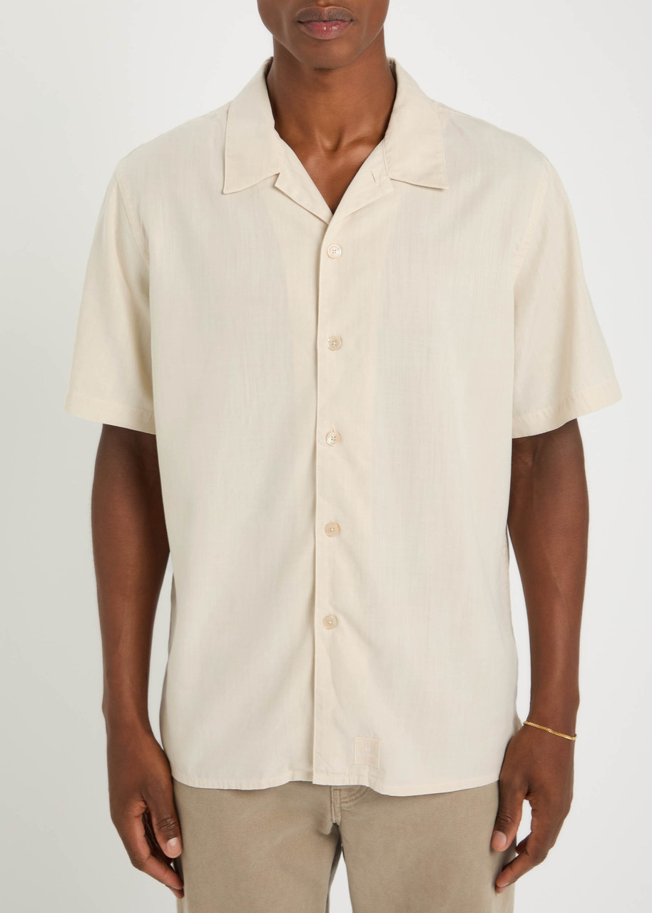 Ps By Paul Smith Ps Paul Smith Lyocel-blend Shirt In Neutral