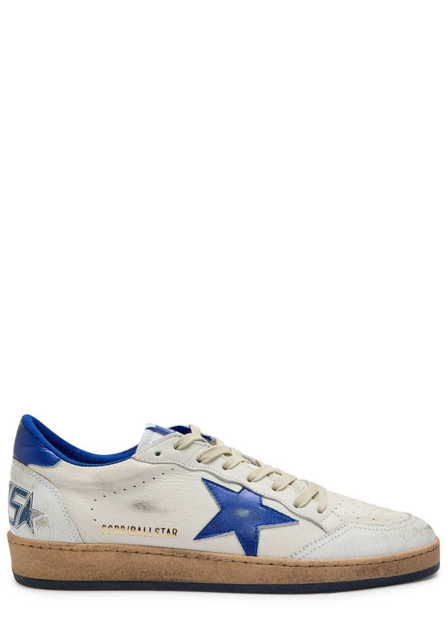 Golden Goose Ball Star Sneakers In White