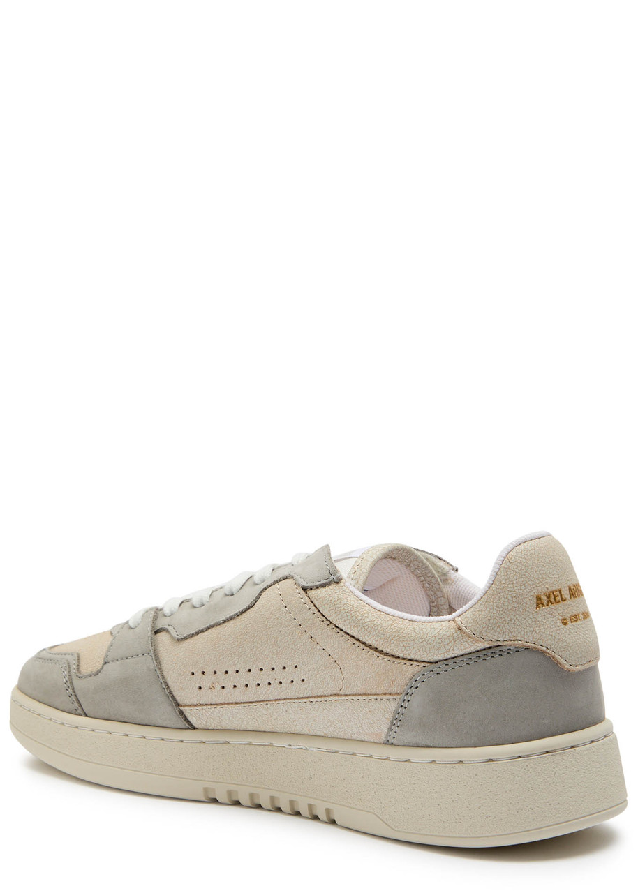 Axel Arigato Dice Lo Panelled Leather Sneakers In Neutral