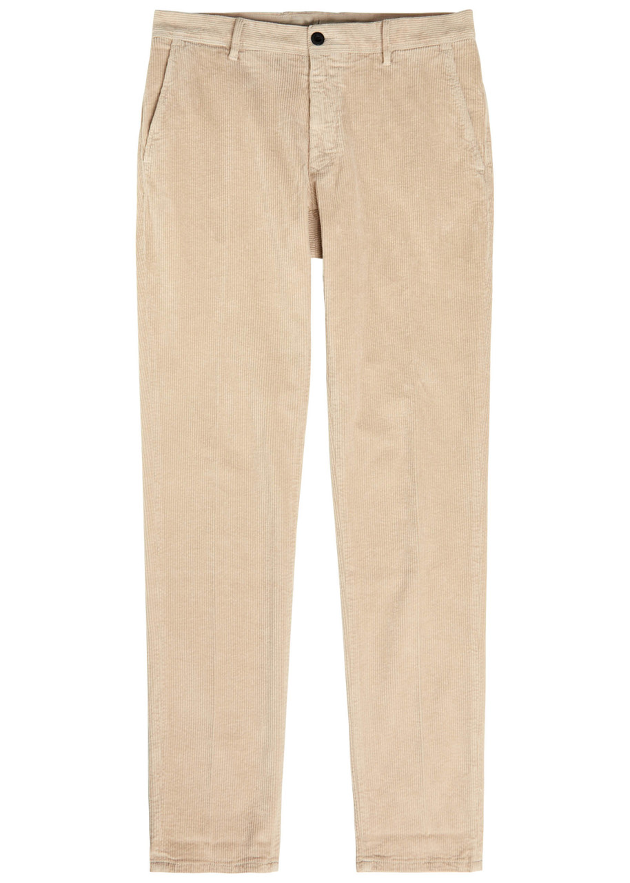 Slowear Incotex Slim-leg Corduroy Trousers In Neutral