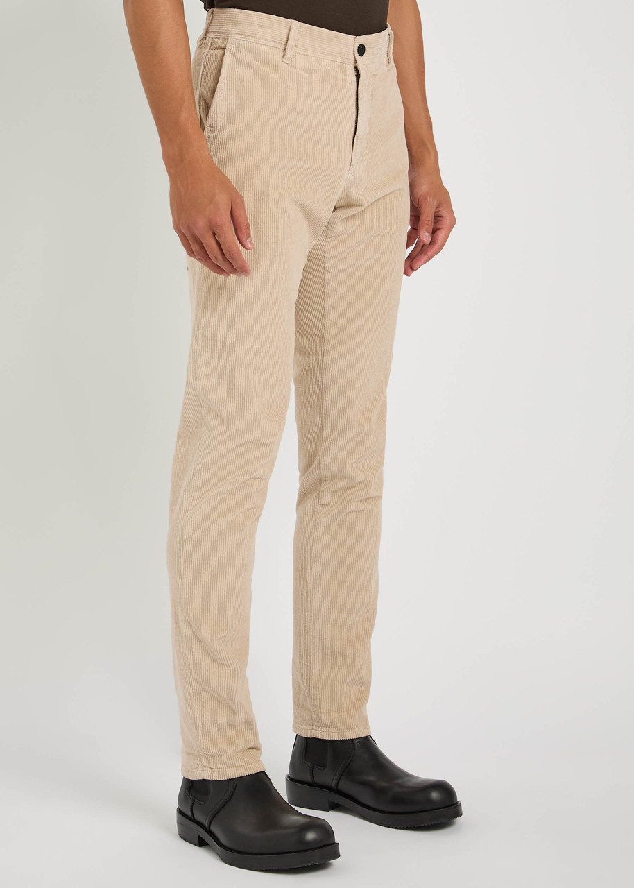 Slowear Incotex Slim-leg Corduroy Trousers In Neutral