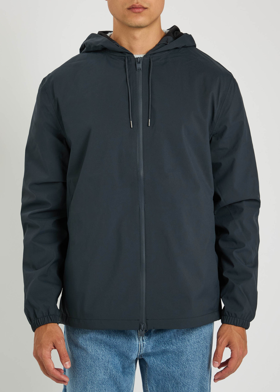 Rains Suva Hardshell Jacket In Blue