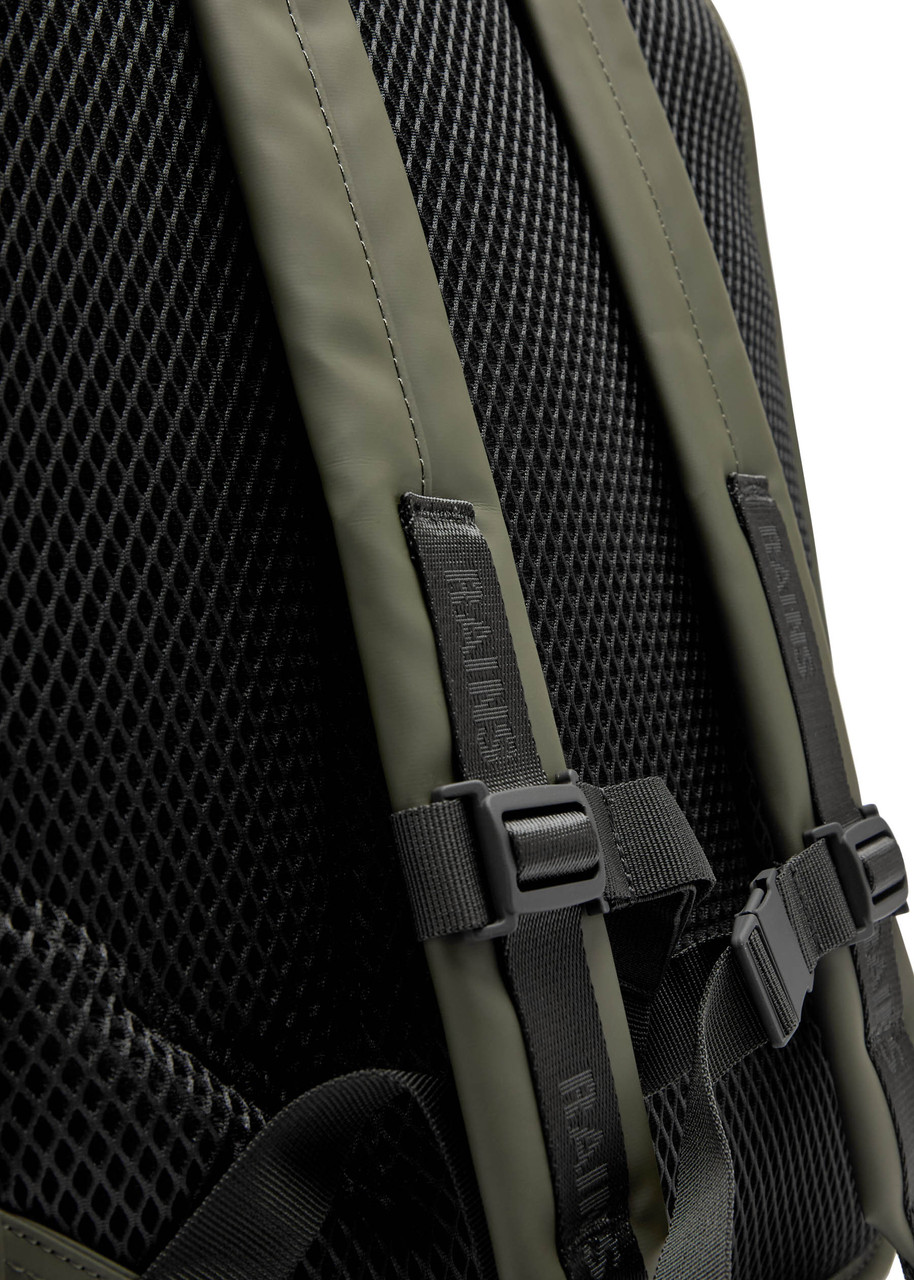  Rains Trail Rolltop Backpack - Green - One Size 