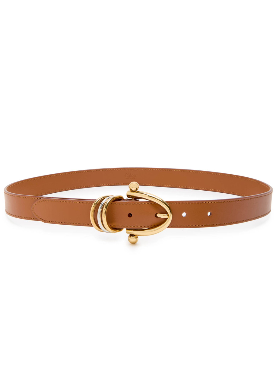 Chloe The Chloé Bracelet Leather Belt - Brown - S