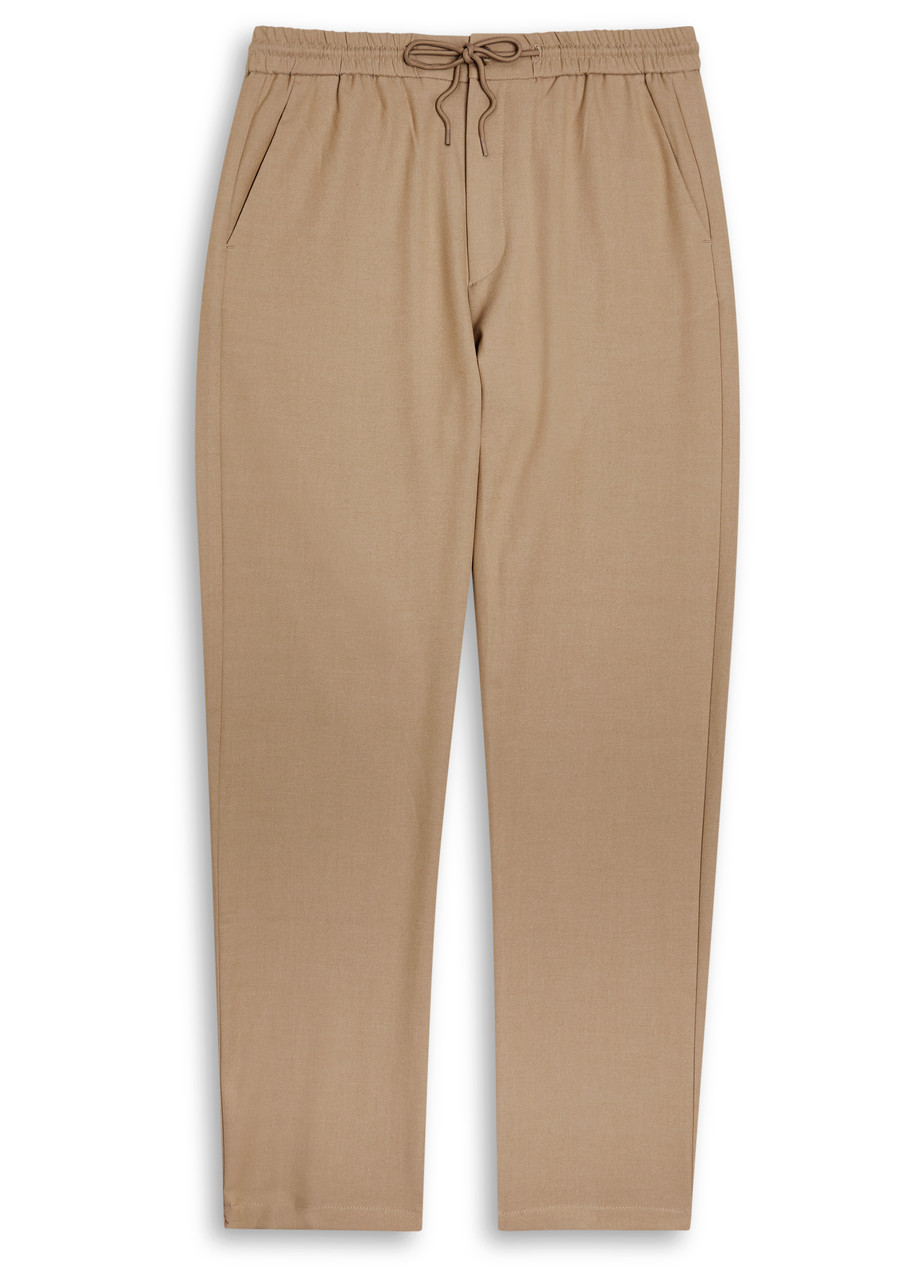 Les Deux Como Woven Trousers In Brown