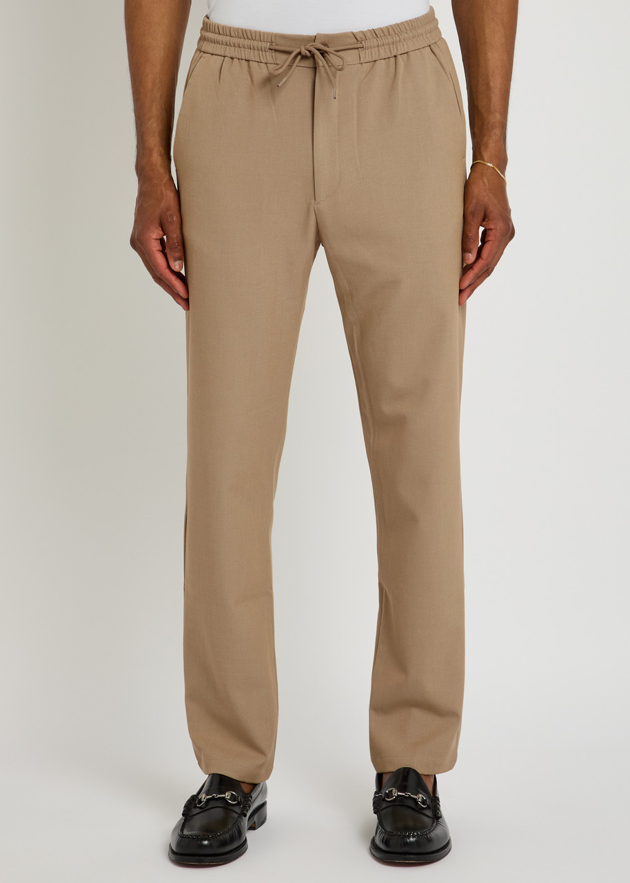 Les Deux Como Woven Trousers In Brown