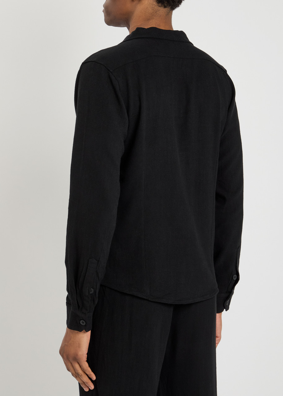  Raith Cami Rayon-blend Shirt - Black - M 