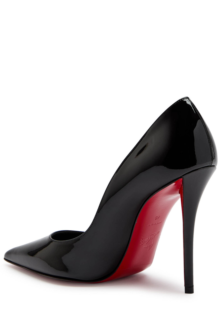 Christian Louboutin Miss Z 100 Patent Leather Pumps In Black