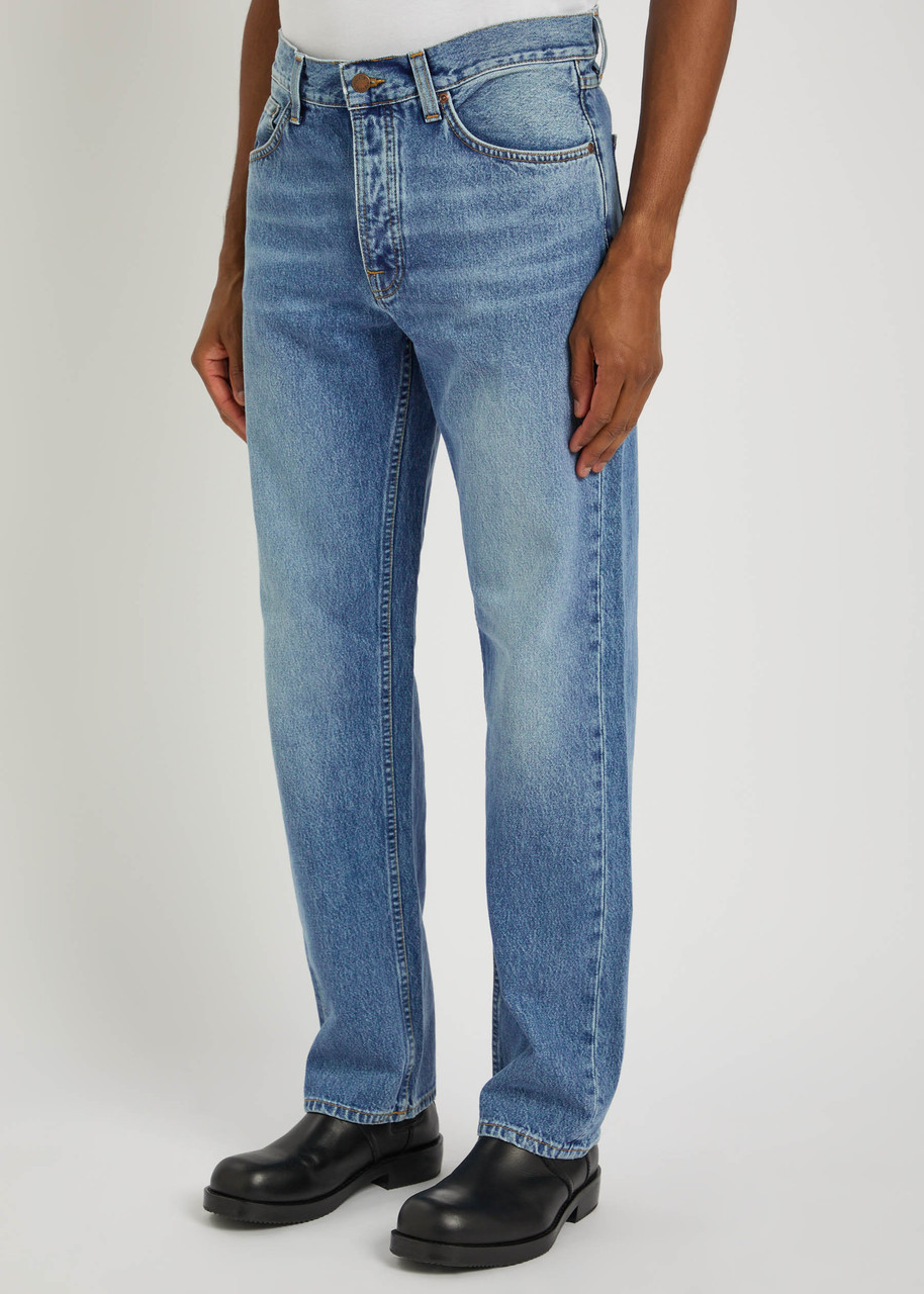 Nudie Jeans Rad Rufus Straight-leg Jeans In Blue