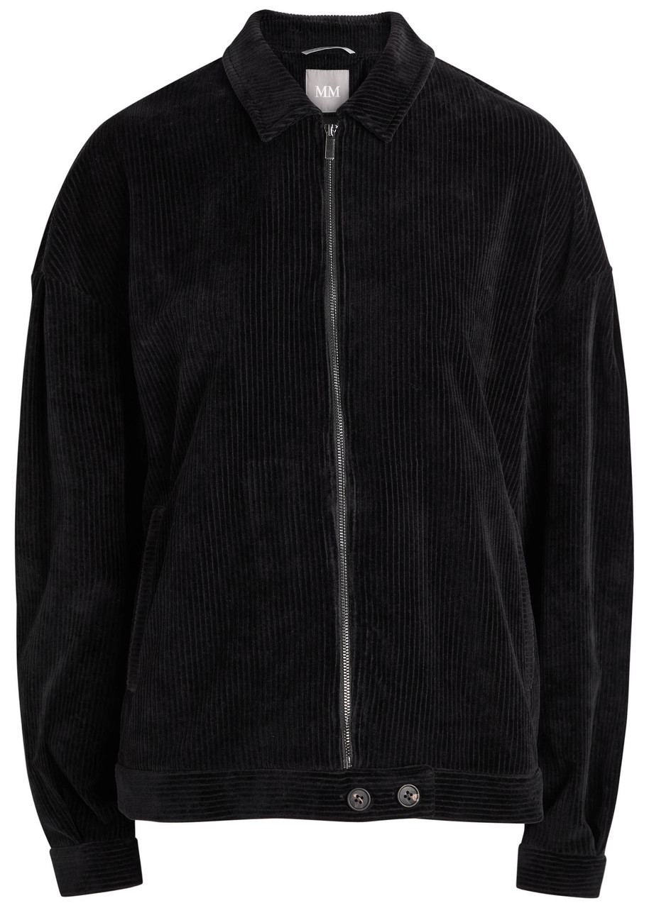 Mm Damara Corduroy Jacket In Black