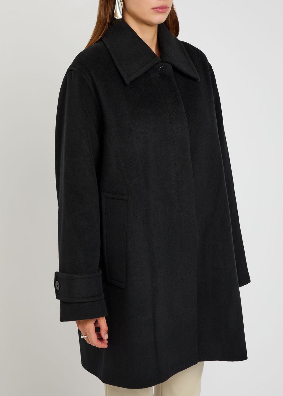 Joseph Loti Wool-blend Coat In Black